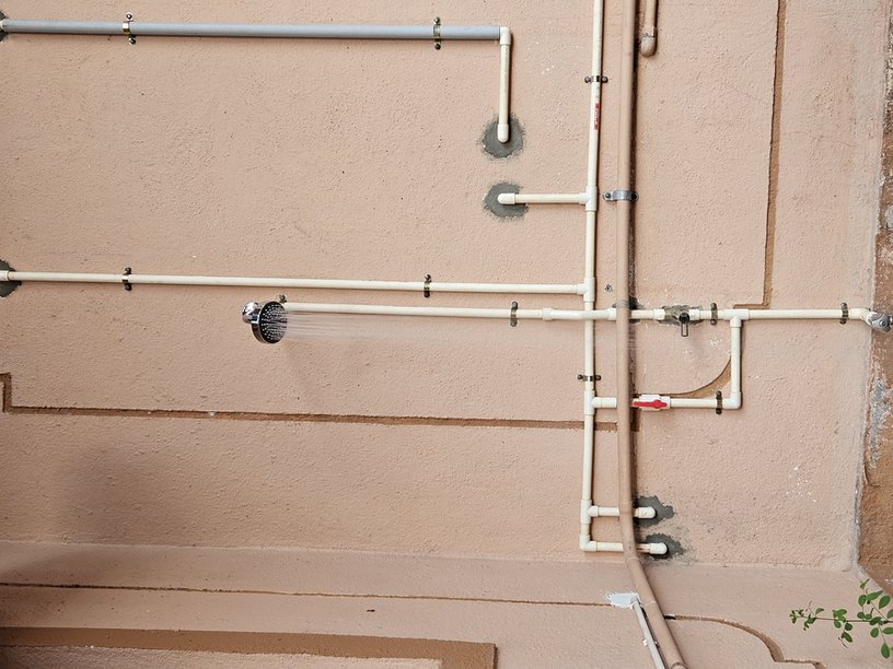 Refreshing Outdoor Shower